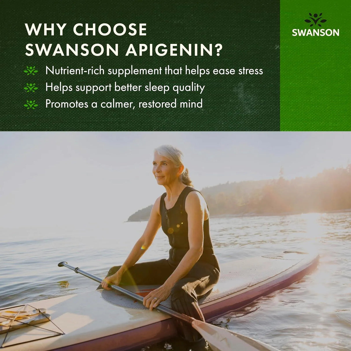 SWANSON - Swanson Apigenin 50Mg. 90 Capsulas - The Red Vitamin MX - Suplementos Alimenticios - {{ shop.shopifyCountryName }}