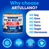 ARTULLANO - Artullano Dog Allergy Relief Chews Duck 180 Masticables - The Red Vitamin MX - Remedios Para La Picazón De Perros - {{ shop.shopifyCountryName }}