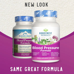 RIDGECREST HERBALS - RidgeCrest Herbals Blood Pressure Herbal Formula 60 Capsulas - The Red Vitamin MX - Suplementos Alimenticios - {{ shop.shopifyCountryName }}