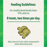 Greenies Feline Adult Dental Cat Treats Oven Roasted Chicken Flavor 595Gr.