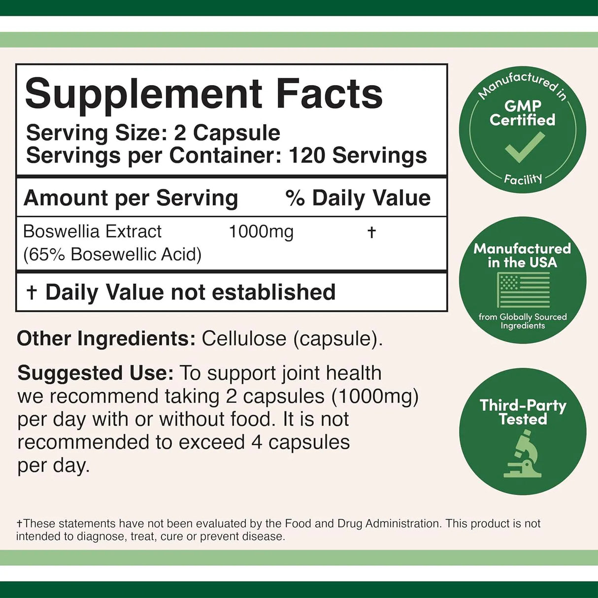 DOUBLE WOOD SUPPLEMENTS - Double Wood Supplements Boswellia Serrata 1000Mg. 240 Capsulas - The Red Vitamin MX - Suplementos Alimenticios - {{ shop.shopifyCountryName }}