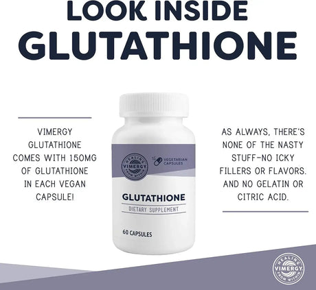VIMERGY - Vimergy Glutathione Supports Liver Detox 60 Capsulas - The Red Vitamin MX - Suplementos Alimenticios - {{ shop.shopifyCountryName }}