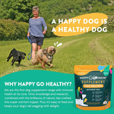 HAPPY GO HEALTHY Daily Wellness Supplements for Dogs 120 Servicios