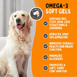 FINEST FOR PETS - Finest For Pets Omega 3 Fish Oil for Dogs 180 Capsulas Blandas - The Red Vitamin MX - Aceite De Pescado Para Perros - {{ shop.shopifyCountryName }}