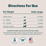 Nzymes Antioxidant Treats for Dogs 60 Masticables 2 Pack