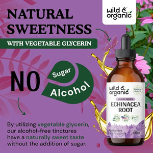 WILD & ORGANIC - Wild & Organic Echinacea Drops 4 Fl.Oz. - The Red Vitamin MX - Suplementos Alimenticios - {{ shop.shopifyCountryName }}