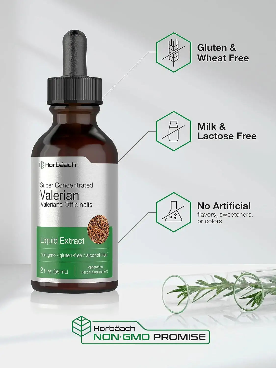 HORBAACH - Horbaach Valerian Root Extract Drops Alcohol Free 2 Fl.Oz. - The Red Vitamin MX - Suplementos Alimenticios - {{ shop.shopifyCountryName }}