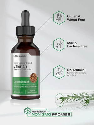 HORBAACH - Horbaach Valerian Root Extract Drops Alcohol Free 2 Fl.Oz. - The Red Vitamin MX - Suplementos Alimenticios - {{ shop.shopifyCountryName }}