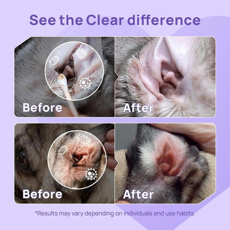 HICC PET - HICC PET Ear Cleaner for Dog & Cat 4 Fl.Oz. - The Red Vitamin MX - Cuidado Del Oído De Perros - {{ shop.shopifyCountryName }}