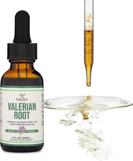 DOUBLE WOOD SUPPLEMENTS - Double Wood Supplements Valerian Root Drops for Sleep 1 Fl.Oz. - The Red Vitamin MX - Suplementos Alimenticios - {{ shop.shopifyCountryName }}