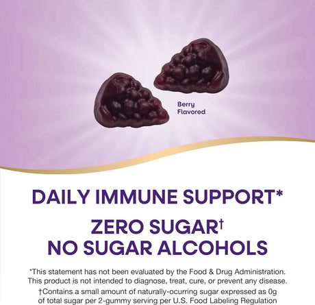 NATURE'S WAY - Nature’s Way Sambucus Zero Sugar Immune Gummies 70 Gomitas - The Red Vitamin MX - Suplementos Alimenticios - {{ shop.shopifyCountryName }}