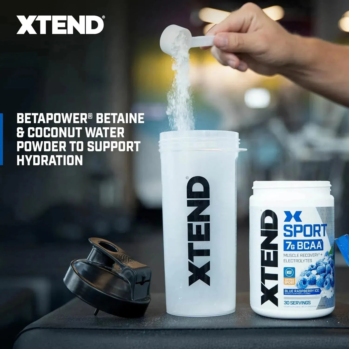 XTEND - XTEND Sport BCAA Powder Blue Raspberry Ice 30 Servicios 345Gr. - The Red Vitamin MX - Suplementos Alimenticios - {{ shop.shopifyCountryName }}