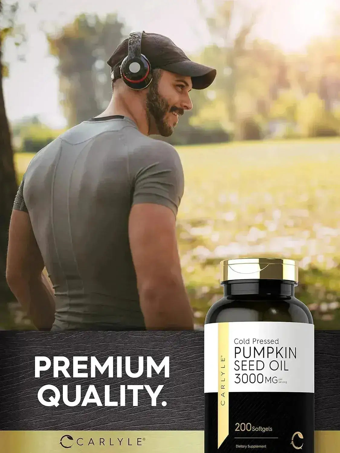 CARLYLE - Carlyle Pumpkin Seed Oil 3000Mg. 200 Capsulas Blandas - The Red Vitamin MX - Suplementos Alimenticios - {{ shop.shopifyCountryName }}