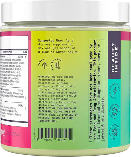 ALANI NU - Alani Nu Super Greens Powder 30 Servicios Wild Berry 219Gr. - The Red Vitamin MX - Suplementos Alimenticios - {{ shop.shopifyCountryName }}