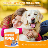 NEENCE - NEENCE Ear Finger Wipes for Dogs & Cats Unscented 60 Toallitas - The Red Vitamin MX - Cuidado Del Oído De Perros - {{ shop.shopifyCountryName }}