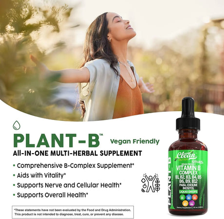 CLEAN NUTRACEUTICALS - Clean Nutraceuticals Vitamin B Complex Liquid Drops 4 Fl.Oz. - The Red Vitamin MX - Suplementos Alimenticios - {{ shop.shopifyCountryName }}