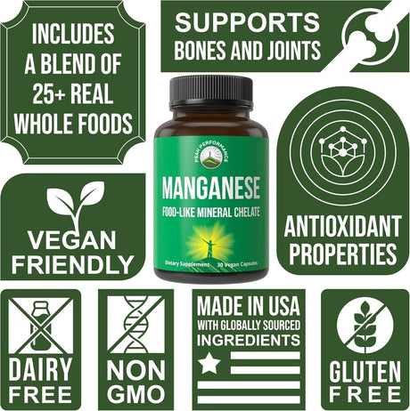 PEAK PERFORMANCE - Peak Performance Manganese 30 Capsulas - The Red Vitamin MX - Suplementos Alimenticios - {{ shop.shopifyCountryName }}
