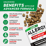 STRELLALAB - StrellaLab Dog Allergy Relief & Anti Itch Support Chews Chicken 120 Masticables - The Red Vitamin MX - Remedios Para La Picazón De Perros - {{ shop.shopifyCountryName }}