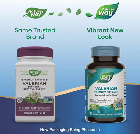 NATURE'S WAY - Nature's Way Valerian Premium Extract 220Mg. 90 Capsulas 2 Pack - The Red Vitamin MX - Suplementos Alimenticios - {{ shop.shopifyCountryName }}