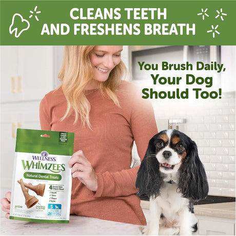 WELLNESS WHIMZEES - WHIMZEES Wellness Occupy Dog Dental Treats Small Size 24 Piezas - The Red Vitamin MX - Cuidado Dental Para Perros - {{ shop.shopifyCountryName }}