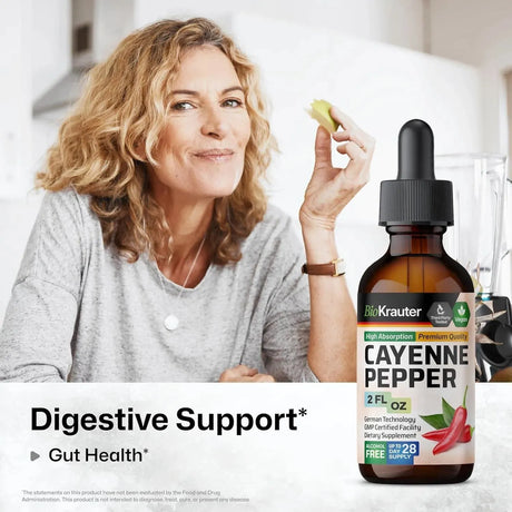 BIOKRAUTER - BIO KRAUTER Cayenne Pepper Tincture 2 Fl.Oz. - The Red Vitamin MX - Suplementos Alimenticios - {{ shop.shopifyCountryName }}