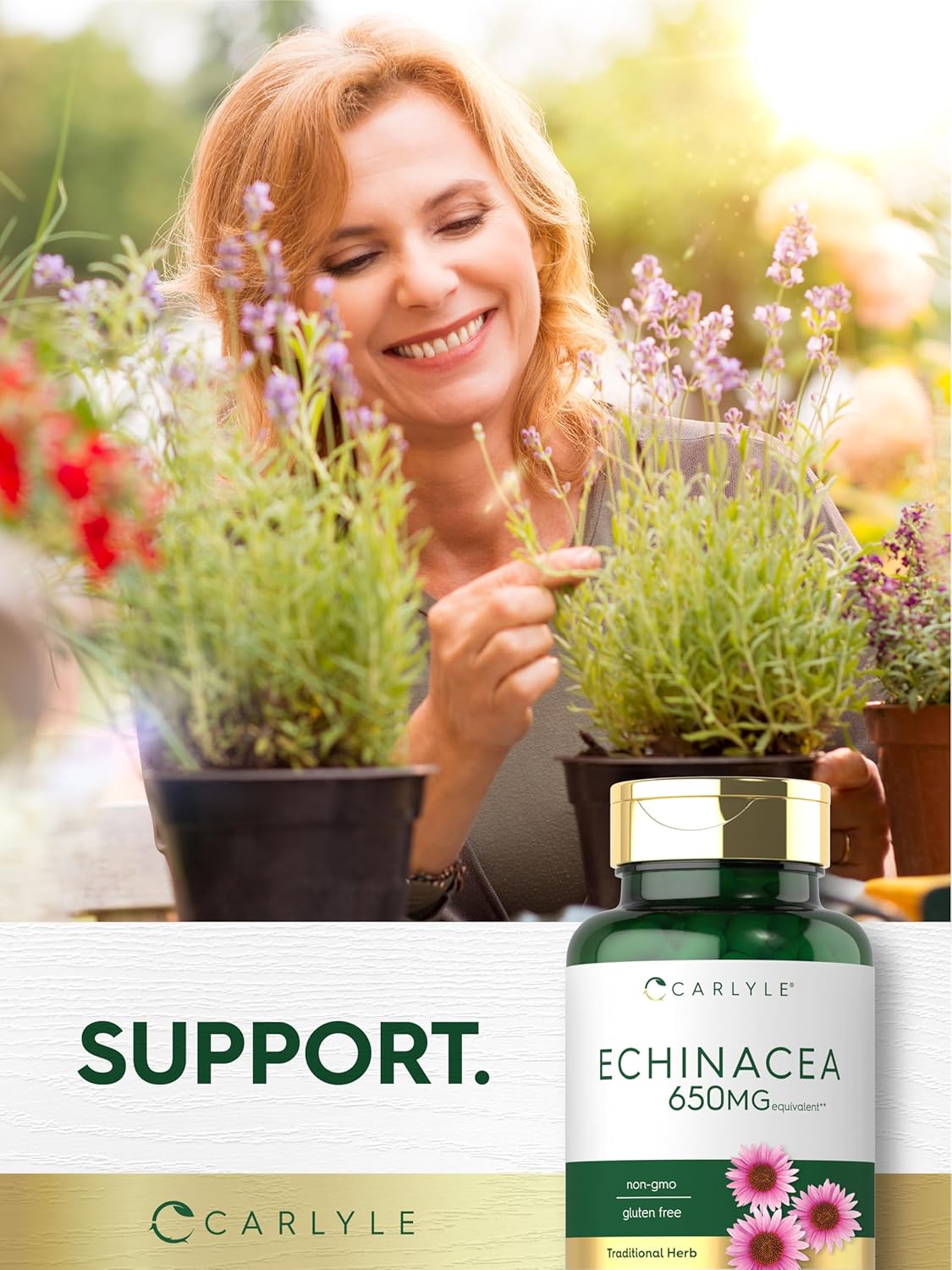 Carlyle Echinacea 650Mg. 120 Capsulas