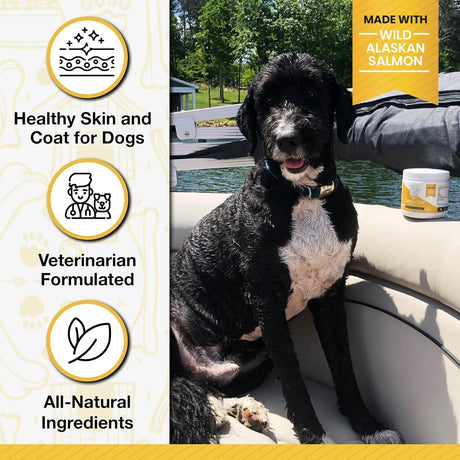 PAWLIFE - Pawlife Omega 3 Fish Oil Dog Vitamins Salmon Flavor 120 Masticables - The Red Vitamin MX - Aceite De Pescado Para Perros - {{ shop.shopifyCountryName }}