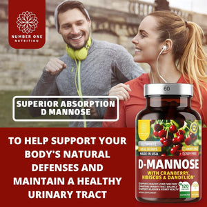 N1N - N1N Premium D Mannose with Cranberry and Hibiscus 120 Capsulas - The Red Vitamin MX - Suplementos Alimenticios - {{ shop.shopifyCountryName }}