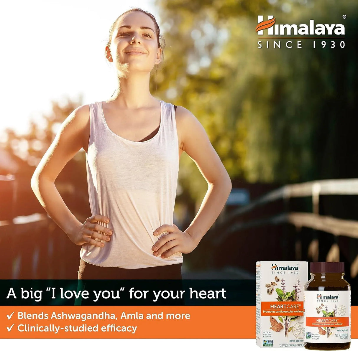 HIMALAYA - Himalaya HeartCare Cholesterol & Blood Pressure Supplements 120 Capsulas - The Red Vitamin MX - Suplementos Alimenticios - {{ shop.shopifyCountryName }}