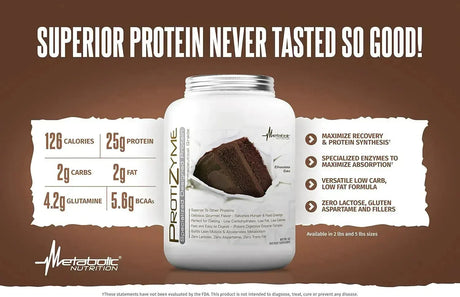 METABOLIC NUTRITION - Metabolic Nutrition Protizyme Whey Protein Powder Banana Creme 910Gr. - The Red Vitamin MX - Suplementos Alimenticios - {{ shop.shopifyCountryName }}