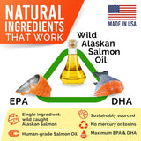 STRELLALAB - StrellaLab Wild Alaskan Salmon Oil for Dogs 32 Fl.Oz. - The Red Vitamin MX - Aceite De Pescado Para Perros - {{ shop.shopifyCountryName }}