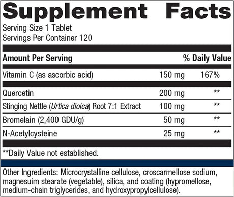 METAGENICS - Metagenics Sinuplex Healthy Respiratory Support 120 Tabletas - The Red Vitamin MX - Suplementos Alimenticios - {{ shop.shopifyCountryName }}