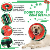 Cneo Recovery Donut Collar WATERMELON LARGE
