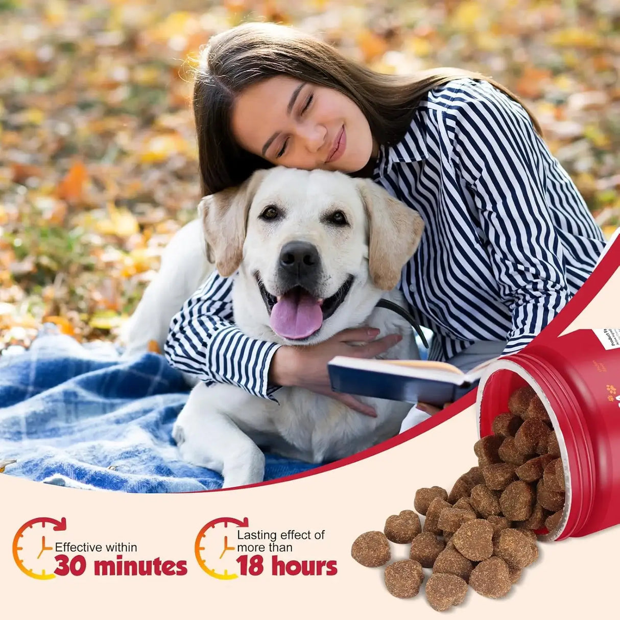 ROROCA Dog Calming Chews 180 Masticables