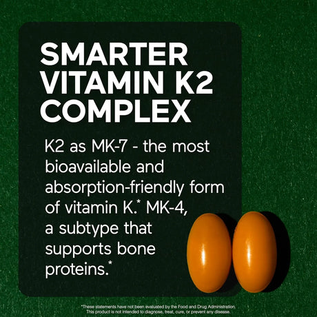 SMARTER NUTRITION - Smarter Nutrition Vegan Vitamin D3 5000 IU + Vitamin K2 1100mcg 60 Capsulas Blandas 3 Pack - The Red Vitamin MX - Suplementos Alimenticios - {{ shop.shopifyCountryName }}