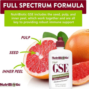 NUTRIBIOTIC - NutriBiotic GSE Grapefruit Seed Extract 4 Fl.Oz. - The Red Vitamin MX - Suplementos Alimenticios - {{ shop.shopifyCountryName }}