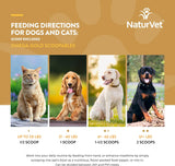 NaturVet Scoopables Omega-Gold Anchovy Oil & Salmon Supplement For Dogs and Cats 315Gr.