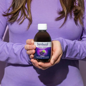 SAMBUCOL - Sambucol Black Elderberry Syrup 230Ml. 2 Pack - The Red Vitamin MX - Suplementos Alimenticios - {{ shop.shopifyCountryName }}
