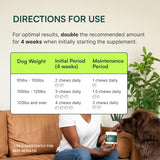 Wuffes Advanced Dog Hip and Joint Large Dog Breeds Pork Flavored 30 Masticables