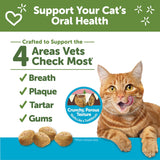 WHIMZEES Wellness Cat Dental Treats Natural Chews Chicken and Tuna Flavor 56Gr.