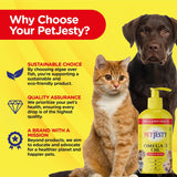 PetJesty Pure Omega 3 Oil for Dogs & Cats 750Ml.