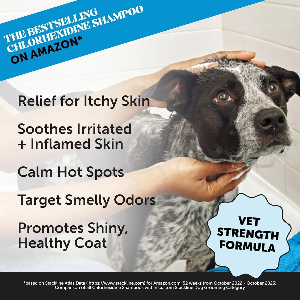 PET HONESTY - Pet Honesty Chlorhexidine Cat & Dog Seasonal Itch Relief Shampoo 16 Fl.Oz. - The Red Vitamin MX - Remedios Para La Picazón De Perros - {{ shop.shopifyCountryName }}