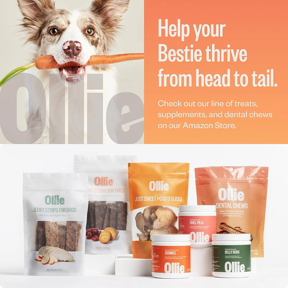 OLLIE - Ollie Dental Chews for Large Dogs 51 lbs and Above 8 Piezas - The Red Vitamin MX - Cuidado Dental Para Perros - {{ shop.shopifyCountryName }}