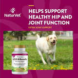 NATURVET - NaturVet S.O.D. & Boswellia Extra Joint Support Dog 150 Tabletas Masticables - The Red Vitamin MX - Cuidado De Cadera Y Articulaciones Para Perros - {{ shop.shopifyCountryName }}