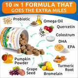 BARK&SPARK - BARK&SPARK Advanced Dog Allergy Itch Relief Chews Bacon 120 Masticables - The Red Vitamin MX - Remedios Para La Picazón De Perros - {{ shop.shopifyCountryName }}