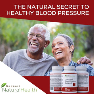 NEWPORT NATURAL HEALTH - Newport Natural Health Complete Blood Pressure Support 60 Capsulas - The Red Vitamin MX - Suplementos Alimenticios - {{ shop.shopifyCountryName }}