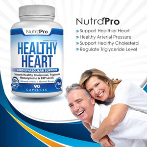 NUTRAPRO - NutraPro Healthy Heart 90 Capsulas - The Red Vitamin MX - Suplementos Alimenticios - {{ shop.shopifyCountryName }}