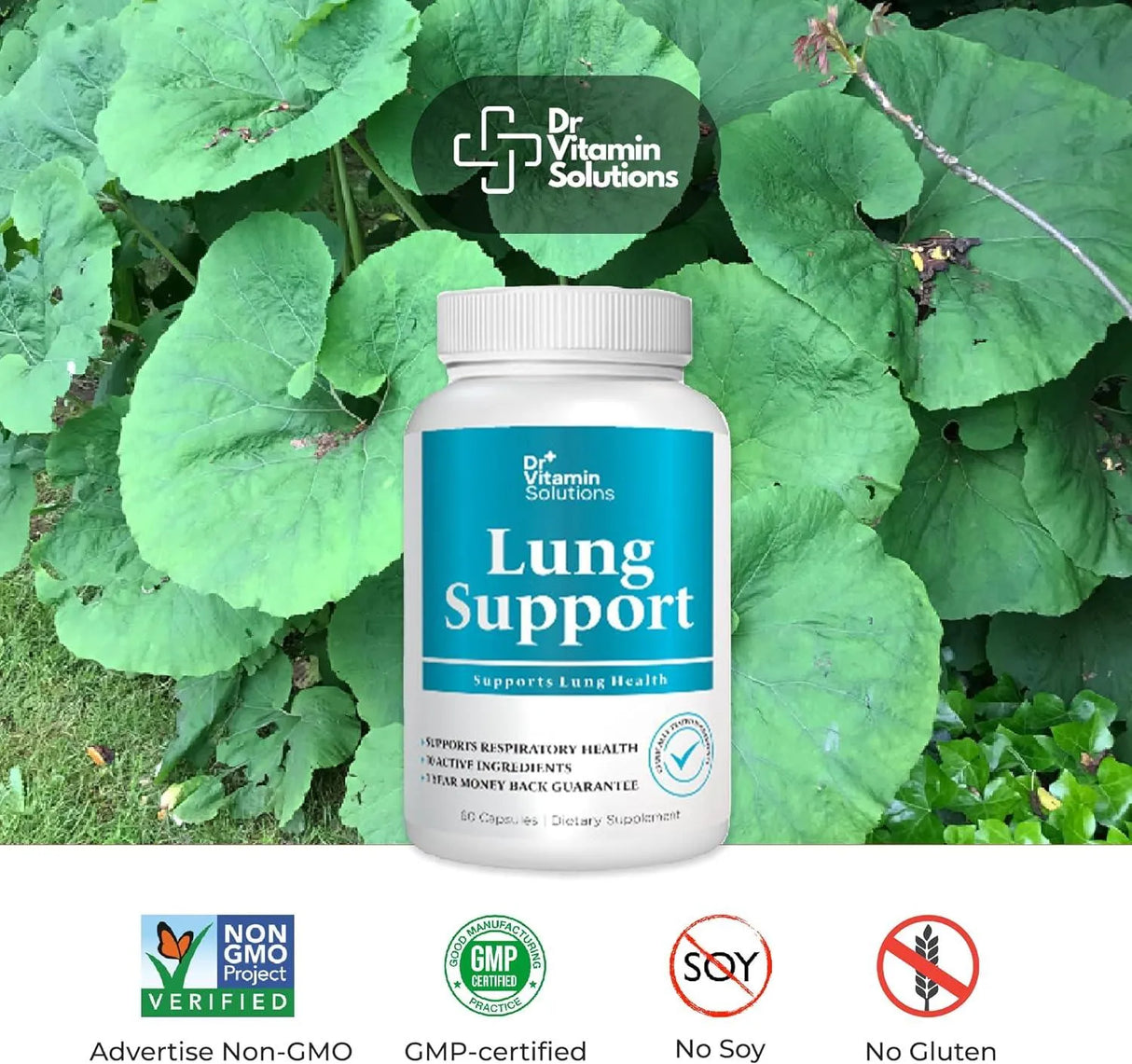 DR VITAMIN SOLUTIONS - DR VITAMIN SOLUTIONS Lung Revive: Advanced Respiratory Support 60 Capsulas - The Red Vitamin MX - Suplementos Alimenticios - {{ shop.shopifyCountryName }}