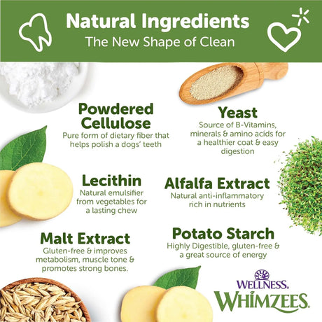 WELLNESS WHIMZEES - Wellness WHIMZEES Stix Dog Dental Treats Extra Small Size Stick 56 Piezas - The Red Vitamin MX - Cuidado Dental Para Perros - {{ shop.shopifyCountryName }}