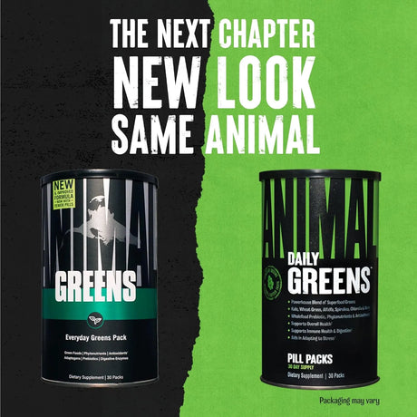 ANIMAL - Animal Daily Greens Pill Packs 30 Paquetes - The Red Vitamin MX - Suplementos Alimenticios - {{ shop.shopifyCountryName }}